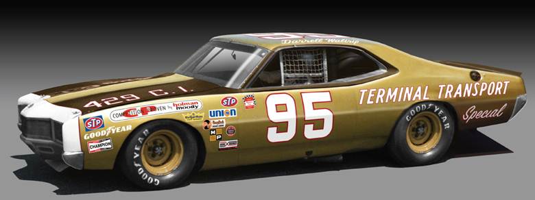 Darrell Waltrip 1971 Mercury Race Car