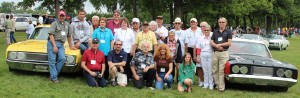 Here is a group photo of all those who attended as Participants or spectators at the 2014 Concours d'Elegance in Lexington KY. There were still others who attended as guests and we welcomed them with open arms as well.