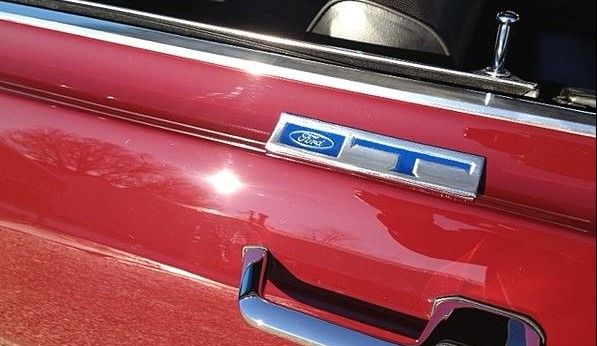 1969 Ford Talladega door emblem
